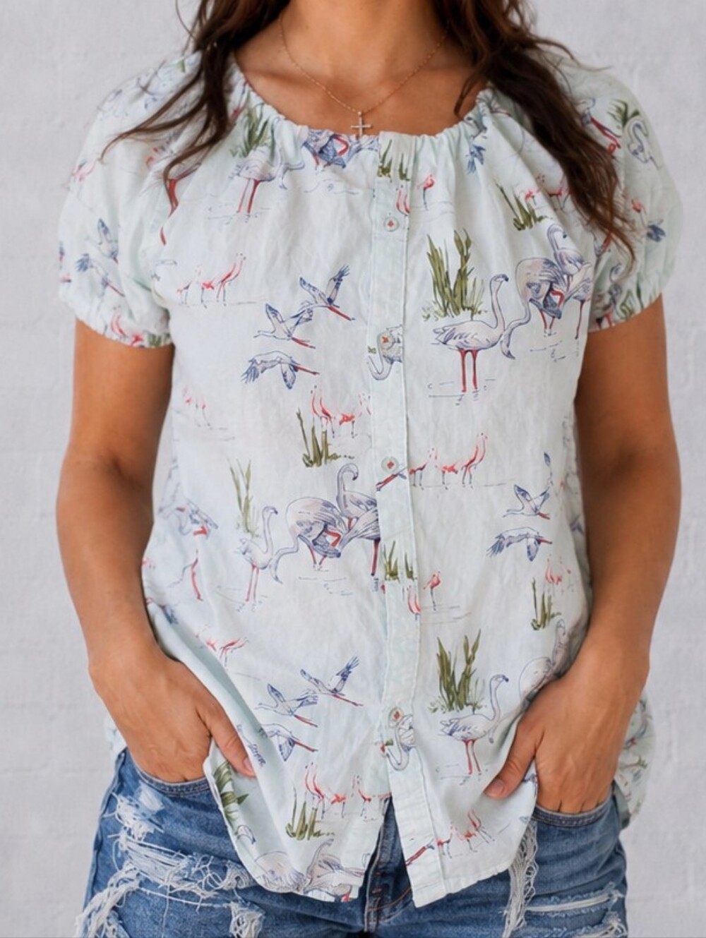 Uocycled- Marsh Song Top